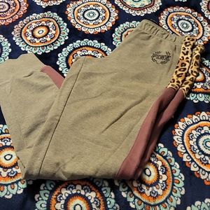 Pink Victoria's Secret joggers